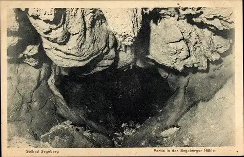 Ak Bad Segeberg, Segeberger Höhle, Felsen