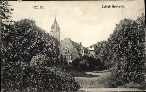 Ak Breitenburg bei Itzehoe in Holstein, Schloss Breitenburg