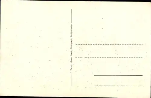 Ak Ostseebad Heiligenhafen in Holstein, Abend am Hohen Ufer, Segelboot