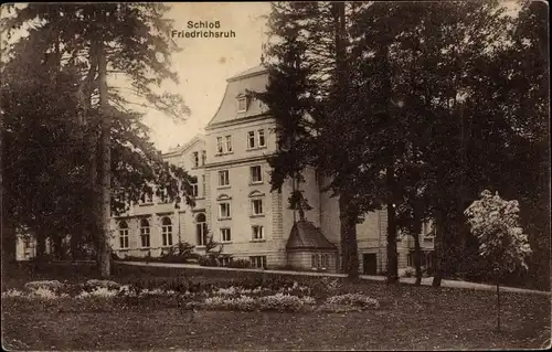 Ak Friedrichsruh Aumühle im Herzogtum Lauenburg, Schloss Friedrichsruh