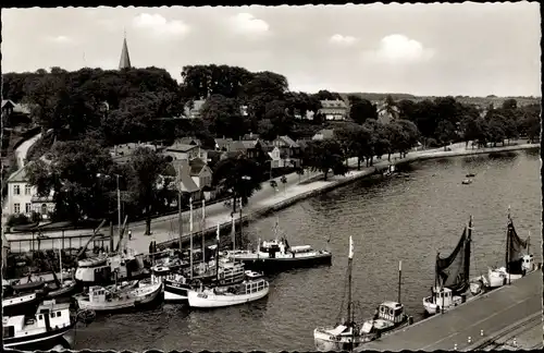 Ak Ostseebad Borby Eckernförde, Hafen