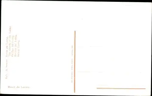 Künstler Ak Sisley, A., Bords du Loing