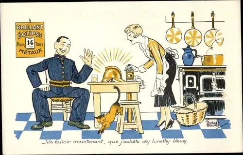 Ak Jetzt muss ich mir eine blaue Brille kaufen, Brilliant Eclipse Metals