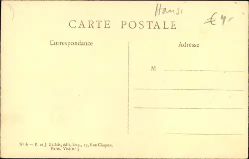 Künstler Ak Hansi, Jean Jacques Waltz, Elsässer in Tracht