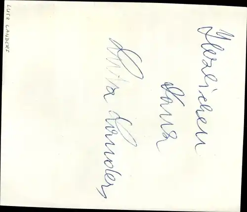Ak Sängerin und Schauspielerin Leila Negra, Portrait, Autogramm