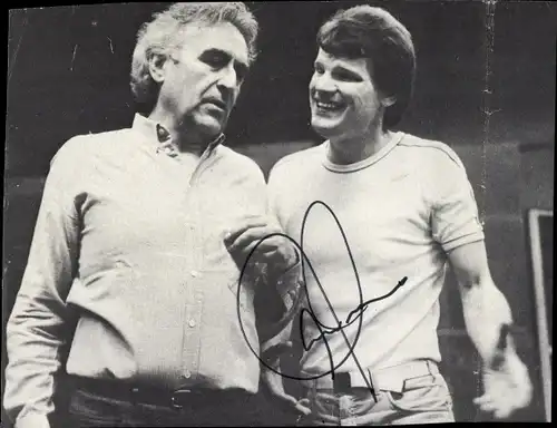 Ak Sänger John Janssen, Portrait, Autogramm