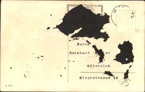 Ak Schauspielerin Maria Andergast, Portrait, Autogramm