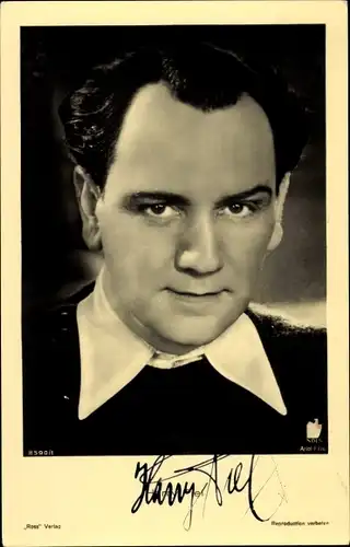 Ak Schauspieler Harry Piel, Portrait, Autogramm
