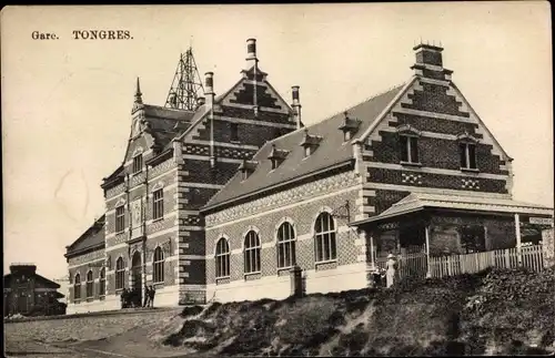 Ak Tongeren Tongeren Flandern Limburg, La Gare