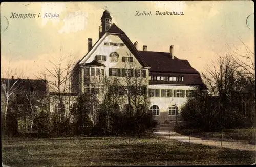 Ak Kempten im Allgäu Schwaben, Katholisches Vereinshaus