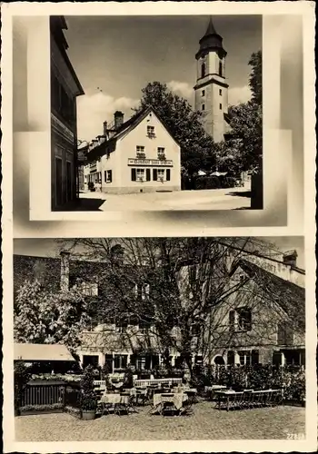 Ak Lindau am Bodensee Schwaben, Gasthof z. Stift