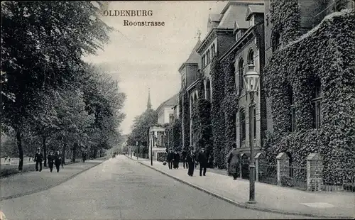 Ak Oldenburg im Großherzogtum Oldenburg, Roonstraße