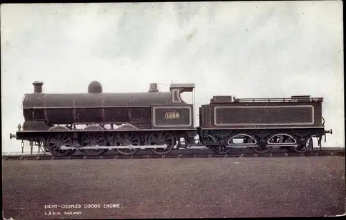 Ak Britische Eisenbahn, London & North Western Railway, Dampflok