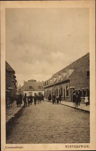 Ak Winterswijk Gelderland Niederlande, Lindenstraat