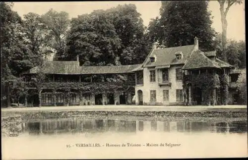 Ak Versailles Yvelines, Weiler Trianon, Haus des Herrn