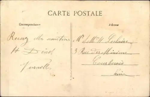 Postkarte Versailles Yvelines, Hain der Kolonnade