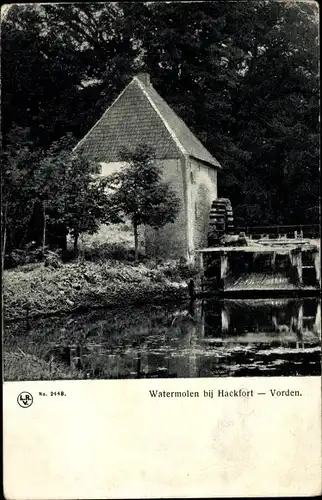 Ak Vorden Gelderland, Watermolen