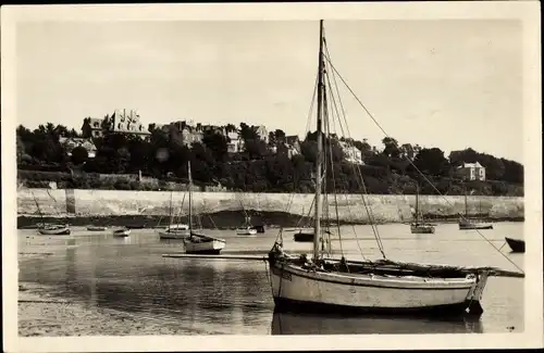 Ak Saint Briac sur Mer Ille et Vilaine, Gesamtansicht der Villen