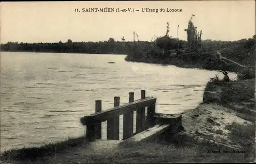 Ak Saint Meen Ille et Vilaine, Etang du Loxoue