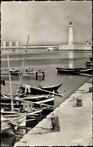 Ak Sète This Hérault, Der Leuchtturm