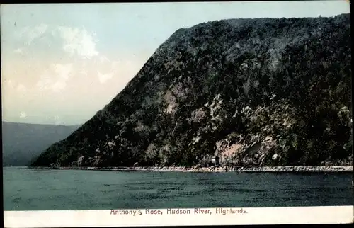 Ak Highlands New York USA, Anthony's Nose, Hudson River