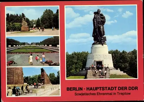 Ak Berlin Treptow, Sowjetisches Ehrenmal