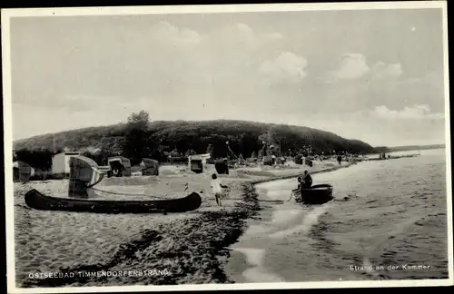 Ak Ostseebad Timmendorfer Strand in Holstein, Strand an der Kammer