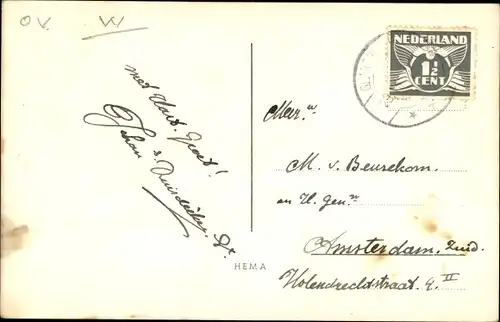 Ak Enschede Overijssel Niederlande, Deurningerstraat