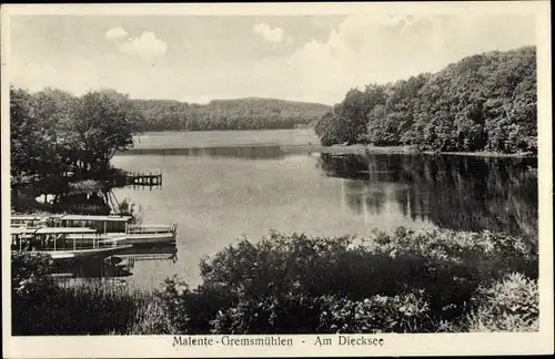 Ak Gremsmühlen Malente in Ostholstein, Dieksee