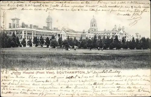 Ak Southampton Hampshire England, Netley Hospital