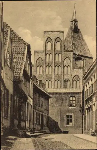 Ak Mölln im Herzogtum Lauenburg, Rathaus