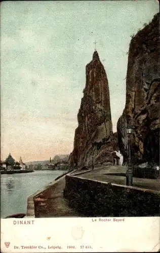 Ak Dinant Wallonien Namur, Rocher Bayard