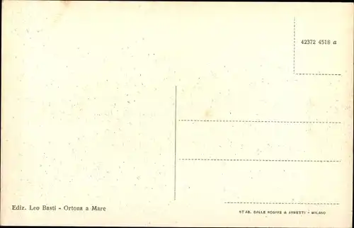 Ak Ortona a Mare Abruzzo, Via Orientale