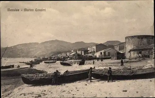 Ak Messina Sizilien, Marina Ganzirri, Strand