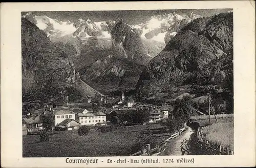 Ak Courmayeur Valle D'Aosta, Le chef lieu