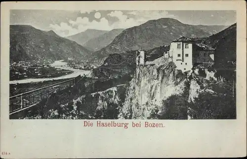 Ak Bozen Bolzano Südtirol, Haselburg