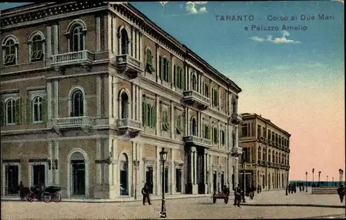Ak Tarent Taranto Puglia, Corso al Due Mari, Palazzo Amelio