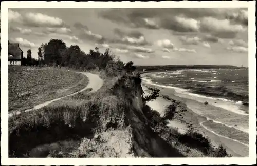 Ak Hohwacht an der Ostsee, Blick von der Steilküste