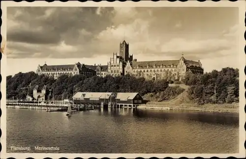 Ak Flensburg Mürwik, Marineschule