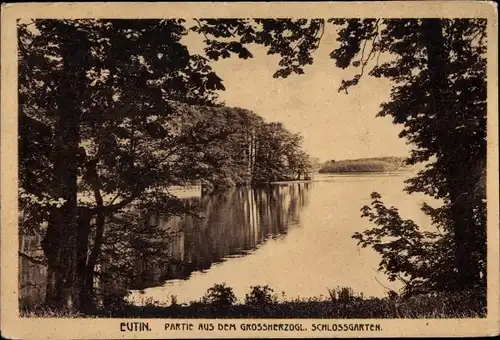 Ak Eutin in Ostholstein, Großherzoglicher Schlossgarten