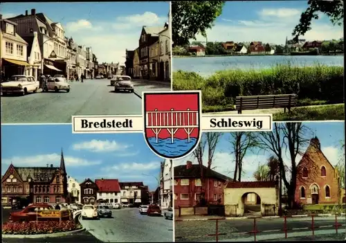 Wappen Ak Bredstedt in Nordfriesland, Teilansichten