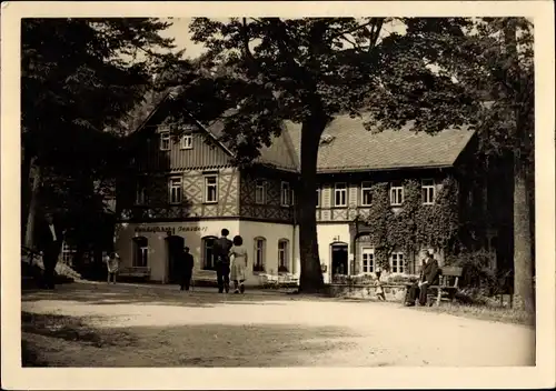 Ak Jonsdorf in der Oberlausitz Sachsen, Hotel zur Gondelfahrt