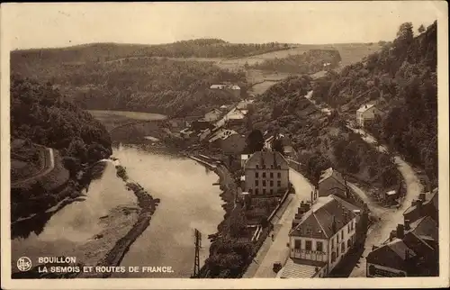 Ak Bouillon Wallonie Luxembourg, La Semois und Routes de France