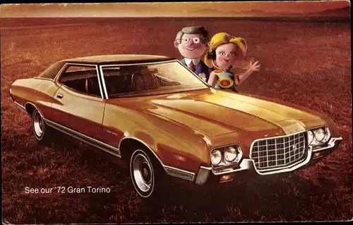 Ak Auto Gran Torino, 1972