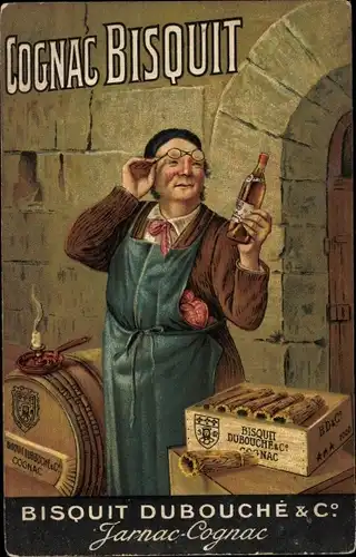 Ak Cognac Bisquit Dubouche & Co., Jarnac Cognac