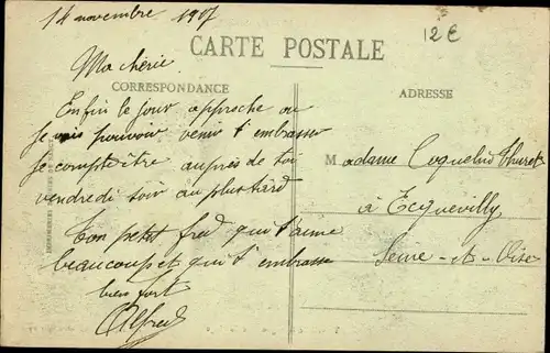 Ak Champagner, Weinrebenarbeiten, Jäten