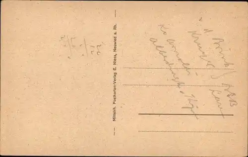 Ak Remagen am Rhein, Hotel Fürstenberg