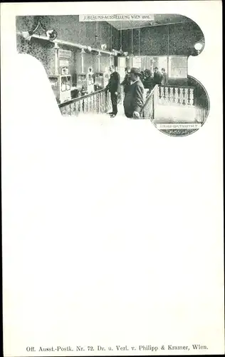 Ak Wien, Jubiläums-Ausstellung 1898, Brutanstalt