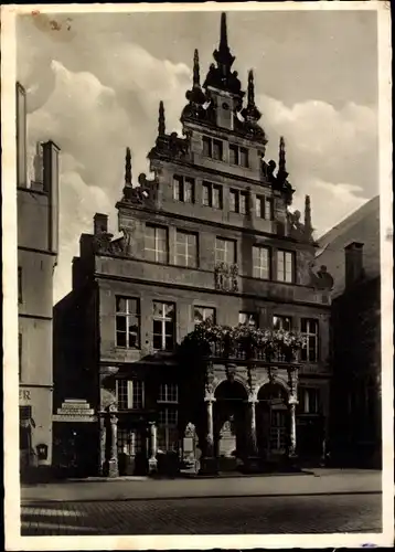 Ak Münster in Westfalen, Stadtweinhaus