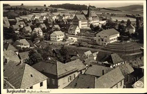 Ak Burgkunstadt am Main Oberfranken, Panorama